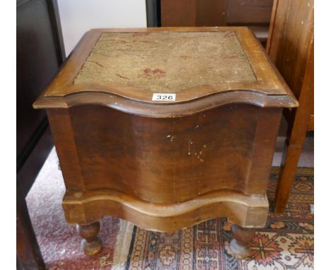 Georgian box commode