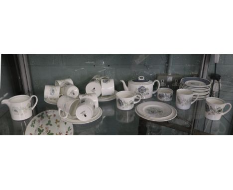 Wedgwood - Susie Cooper design - Glen Mist pattern tea service