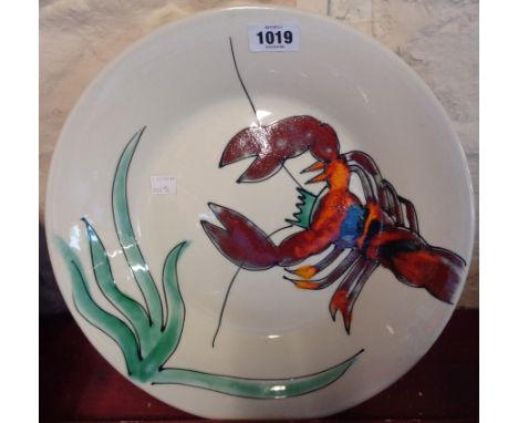 A Poole Pottery lobster dish