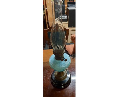 BLUE FUNNEL OIL LAMP 