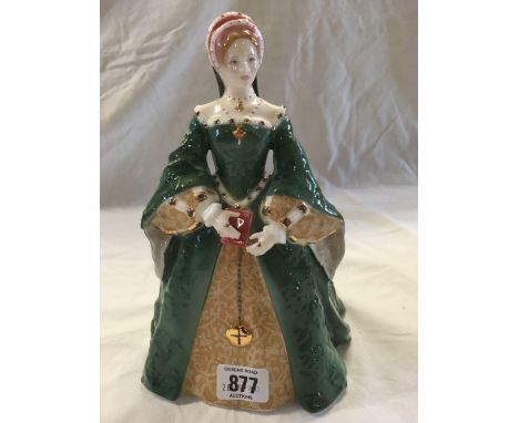 ROYAL WORCESTER FIGURE OF QUEEN MARY I