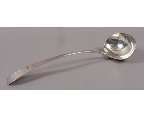 A GEORGE III SILVER SOUP LADLE, Old English pattern, maker R G Sheffield, 1792, approximate weight 7oz