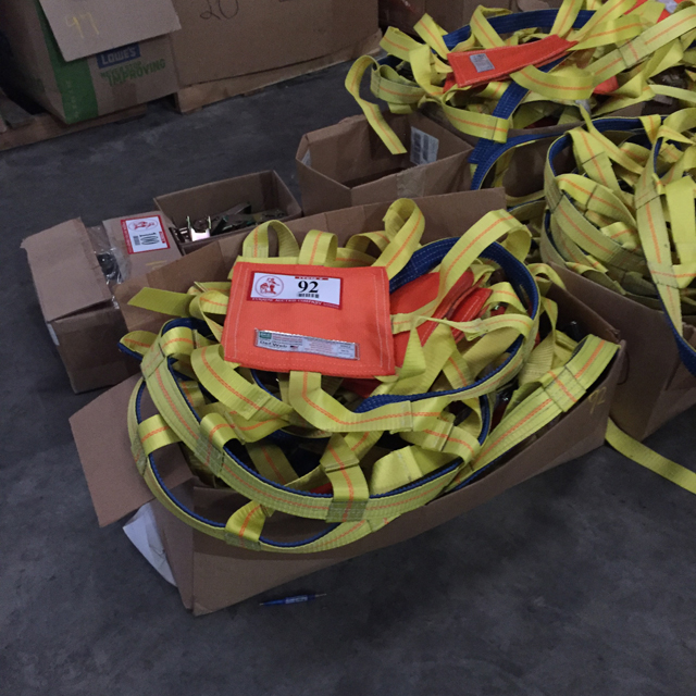 (9) Def Web 55-Gallon Drum Containment Straps