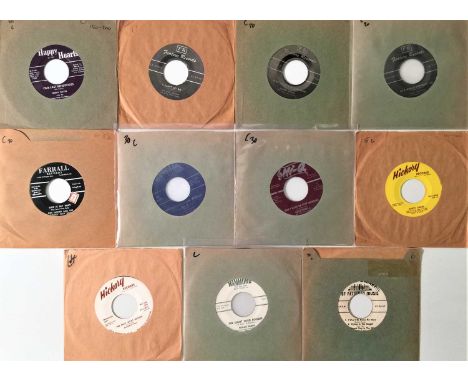 ROCKBILLY - 7" PACK (LABELS F TO H). A smashing selection of 11 7" singles, mostly rockabilly on labels beginning with the le