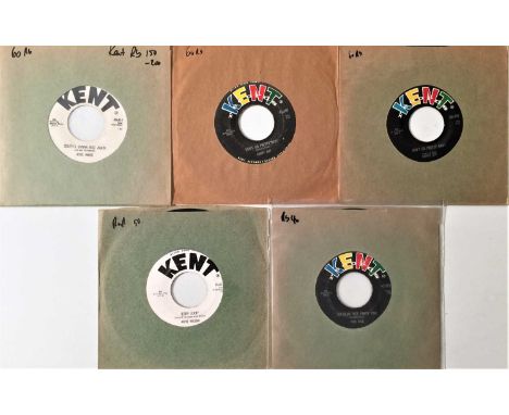 KENT RECORDS - ROCKABILLY 7" PACK. A stompin' selection of 5 rockabilly 7" rarities on Kent Records. Artists/ titles include 