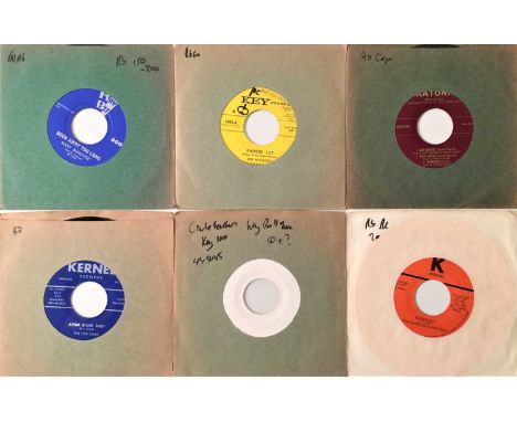 ROCKABILLY/ CAJUN - 7" RARITIES. A fantastic pack of 6 7" singles, all on labels lettered K. Artists/ titles include Marv Bli