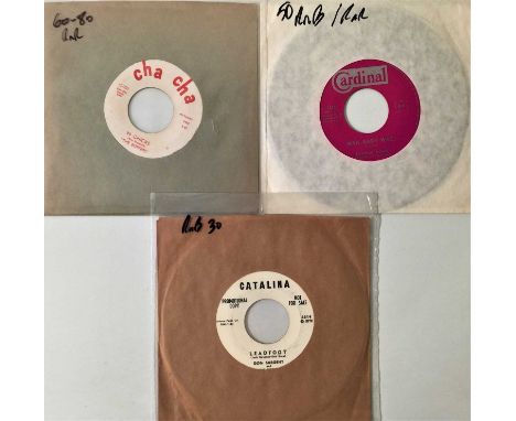 ROCK N ROLL - 7" RARITIES. A superb pack of 3 rock n roll 7" rarities. Artists/ titles include The Boppers - 99 Chicks/ Be-Bo