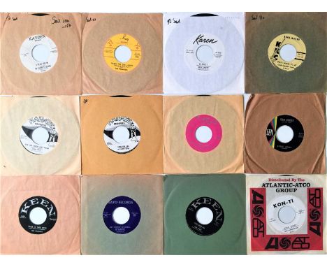 SOUL 7" PACK (K LABELS). A fantastic selection of 13 soul 7" singles, all on labels with the letter K. Including some promos.