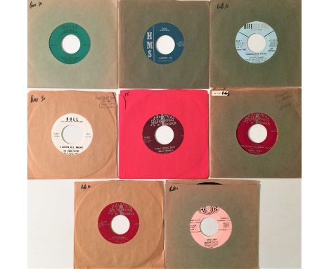 BLUES / RnB - 7" PACK (LETTER H LABELS). A wonderful pack of 8 x 7". Titles / Artists include Lynn Hope Orch. - Hook, Line &a