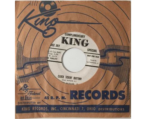 CECIL MCNABB JR - CLOCK TICKIN' RHYTHM/ NOTHING LIKE THIS 7" (US PROMO - ROCK N ROLL - KING 5116). A thunderous paced rock n 