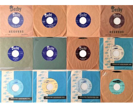 ROCK N ROLL/ DOO WOP/ ROCKABILLY - 7" PACK (LABELS LETTER D). A superb selection of 28 singles, all on labels beginning with 