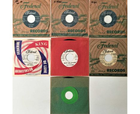 FEDERAL - FUNK/ SOUL/ R&amp;B 7" RARITIES (INC PROMOS). A quality pack of 7 funk/ soul/ R&amp;B 7" singles on Federal, includ