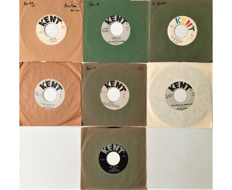 KENT RECORDS - BLUES/ SOUL 7" PACK. A quality pack of 7 blues/ soul 7" singles on Kent Records. Artists/ titles include Artie