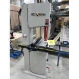 STEEL CITY 20-400S1 VERTICAL BANDSAW, S/N 21200186, 1.75HP