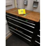 HUSKY 5-DRAWER PORTABLE TOOL CHEST W/ CONTENTS