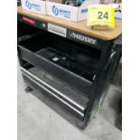 HUSKY PORTABLE TOOL CHEST (MISSING SOME DRAWERS)