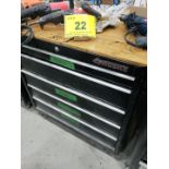 HUSKY 5-DRAWER PORTABLE TOOL CHEST W/ CONTENTS