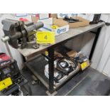PORTABLE WELDING TABLE W/ VISE