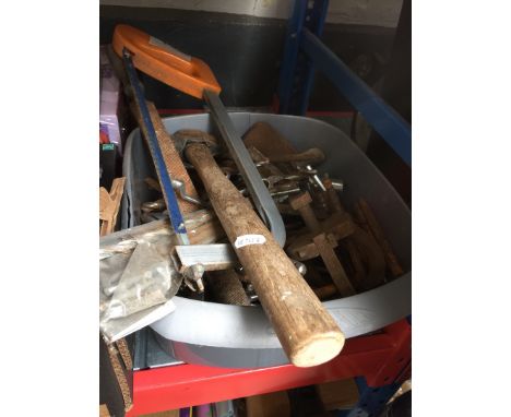 A box of misc tools 