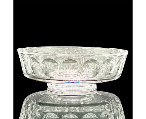 A clear bowl with a cut circular pattern. Orrefors and 4192 121 etched on the base. Issued: c. 1967Dimensions: 2.5"H x 7"diaM