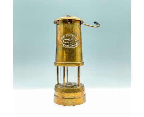 A Hockley Lamp and Limelight Company, Welsh Miner's Lamp. This is a replica of the original manufactured in the coal mining a