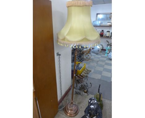 A copper standard lamp 