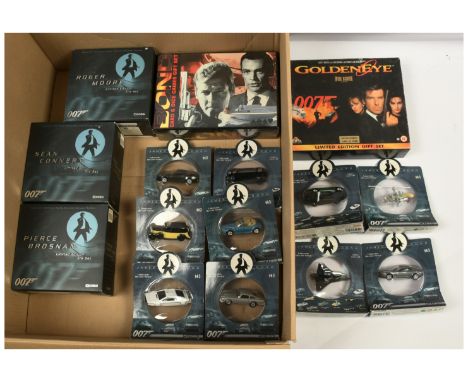 Corgi James Bond 007 related vehicles and vehicle packs x13 plus others, vehicles include Pierce Brosnan Limited Edition Era 