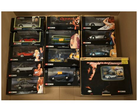 Corgi 007 Definitive Bond Collection x 11 plus Corgi Classics James Bond 007 x2, Definitive Collection includes CC99105 Limit