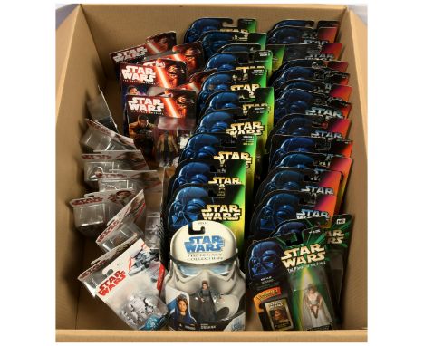 Hasbro Star Wars Power of the Force II, The Force Awakens, Force Link and Legacy Collection 3 3/4" figures x 39 includes Prin