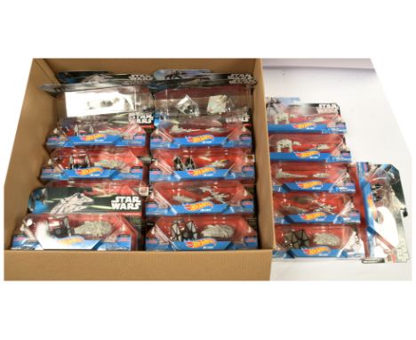 Mattel Hot Wheels double vehicle packs x 27 includes AT-AT vs Rebel Snowspeeder, First Order TIE Fighter vs Millennium Falcon