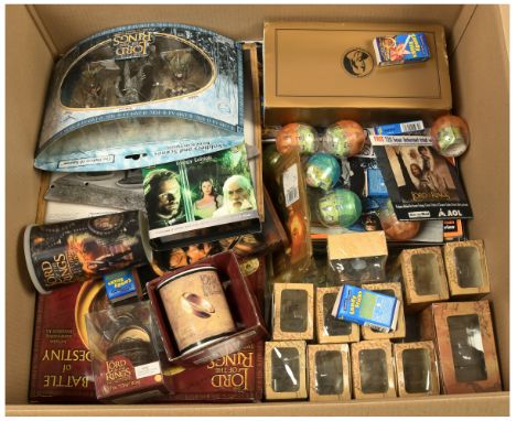 Quantity of The Lord of the Rings Collectibles Includes The Lord of the Rings Trivial Pursuit DVD, The Lord of the Ring Armie