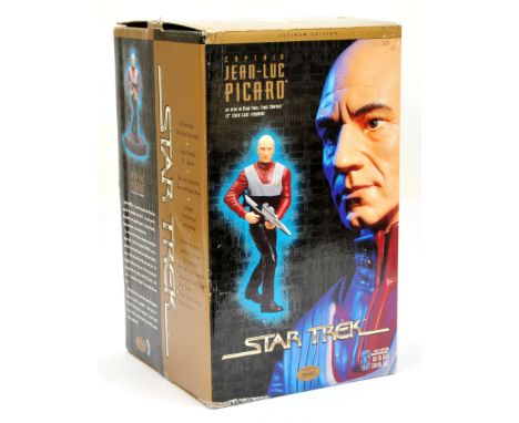 Playmates Star Trek First Contact Captain Jean-Luc Picard Cold Cast Resin 12" Figure, Limited Edition 1 of 5000, Near Mint, w