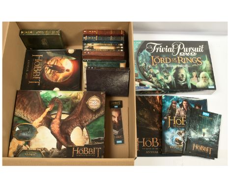 Quantity of The Lord of the Rings and The Hobbit Media x15 Includes Special Extended DVD Edition Lord of the Rings Trilogy DV