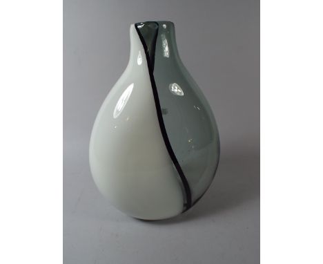 A Modern Glass Moon Flask