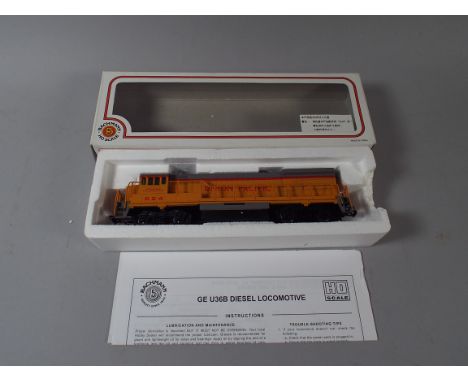 A HO Gauge Bachmann U36B Diesel Loco, Union Pacific 824