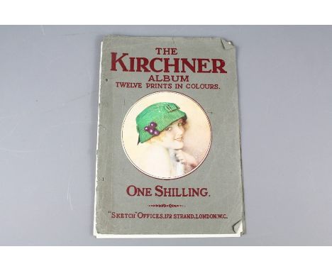 "The Kirchner Girl" Album; the album comprising ten colour prints by "Sketch" 172 Strand, London WC (af).