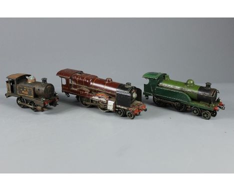 A Quantity of Vintage Meccano Hornby Trains and Accessories; this lot comprises O Gauge LMS Royal Scot Locomotive 6100, O Gau
