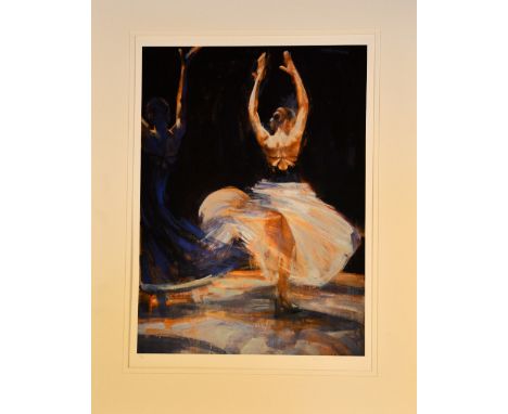 AFTER FLETCHER SIBTHORP, 'Naciente II', a limited edition print 110/195, signed and numbered in pencil, 66cm x 48cm, with cer