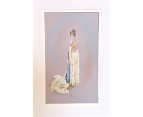 AFTER KAY BOYCE, 'Daniella II', a limited edition print, no 431/500, numbered, signed and titled in pencil, 56cm x 33cm, unfr