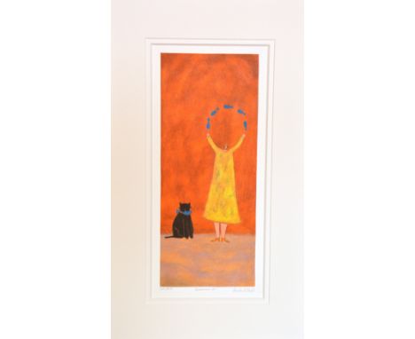 AFTER PAULA MCARDLE, 'Juggling II' limited edition print, no 269/350, numbered, signed and titled in pencil, 39cm x 17.5cm, u