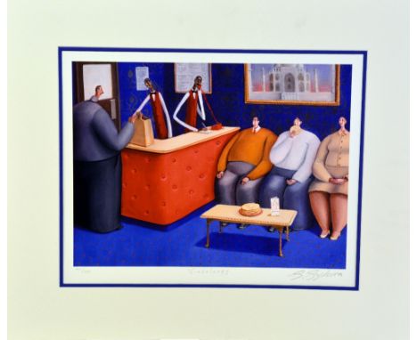 AFTER SARAH-JANE SZIKORA, 'Vindaloop', a limited edition print 241/295, signed, titled and numbered by the artist in pencil, 