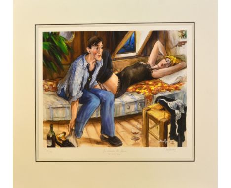 AFTER MARTIN-LAURENT PARTARRIEU, La Chambre De Bonne', a limited edition print 44/95 UK edition, signed, titled and numbered 