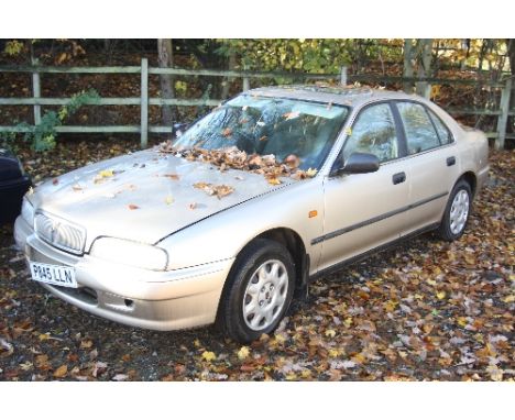 A ROVER 620 SI AUTO SALOON, in gold, Reg No P845 LLN, 2 litre petrol, automatic gearbox, four previous owners, no receipts or