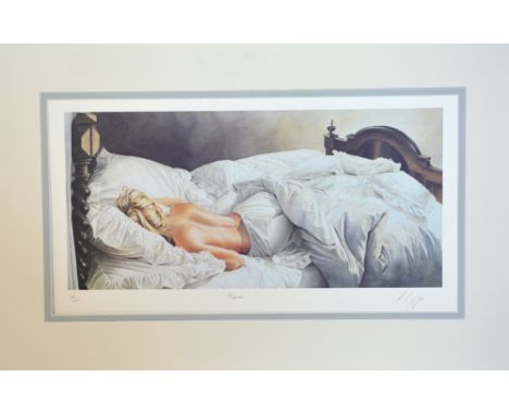 AFTER KAY BOYCE, 'Repose', a limited edition print 48./450, signed, titled and numbered in pencil, 55cm x 29cm, unframed