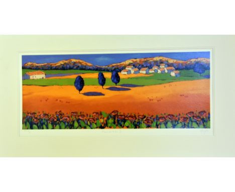 AFTER RICHARD PARGETER, 'Plein De L'ete III', an artist proof print 4/20, signed, titled and numbered by the artist, 72cm x 3