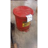BAC POUR LINGE SOUILLÉ ANTI-FEU