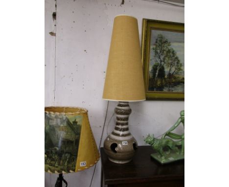 Large West German (Fat Lava) floor lamp
