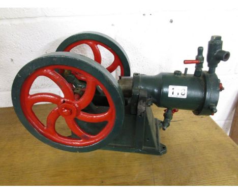 Stuart Turner model steam engine
The measurements are approx 26cm tall, 22cm wide and 46cm long.