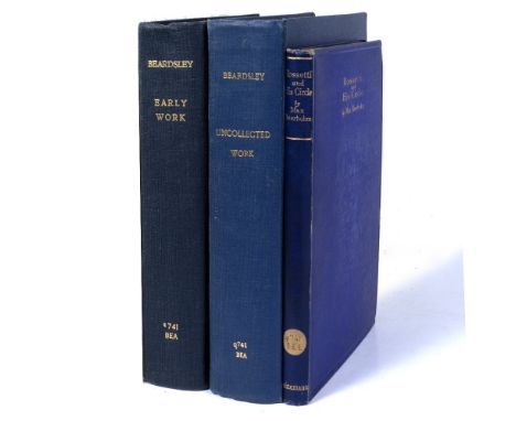 BEARDSLEY, Aubrey (1872-1898) Early Work with prefatory note by H.C. MARILLIER. John Lane, London &amp; New York, 1899. With 
