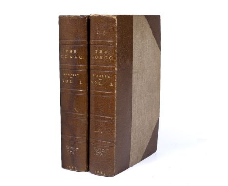 STANLEY, Henry Morton, The Congo and The Founding of Its Free State. A Story of Work and Exploration. 1885, Sampson Low, Mars